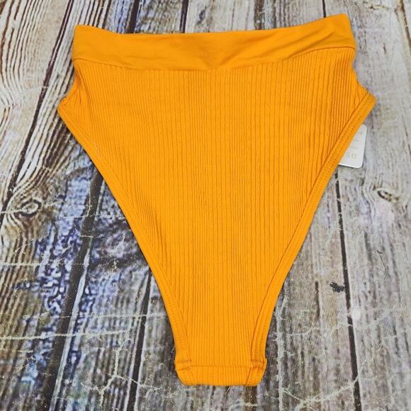 L*Space Frenchi Bitsy Bikini Bottom in Mango Orange Size XS NWT - Picture 3 of 5